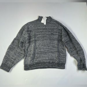 Abound Black Marbled Turtleneck‎ Sweater